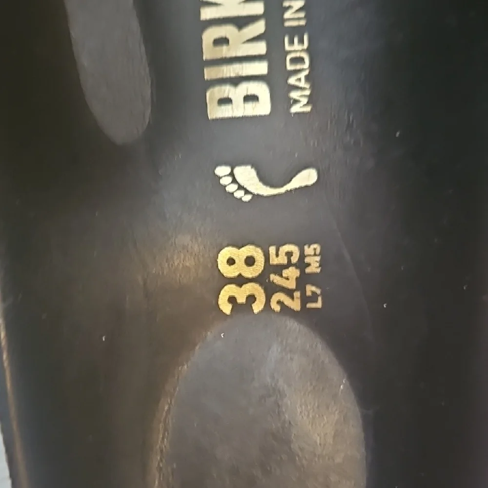 Velvet Burgundy Birkenstock Women's Sandals - Picture 3 of 5
